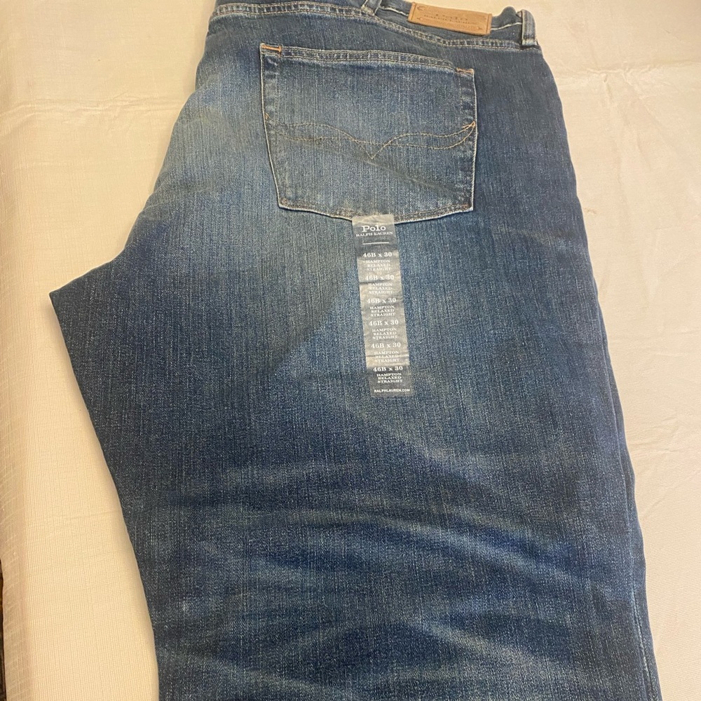 Polo by Ralph Lauren 46x30 like-new Blue Jeans